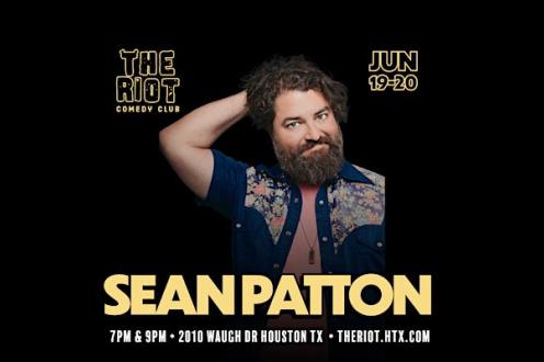 Sean Patton ( Late Night Show ) Headlines The Riot Comedy Club