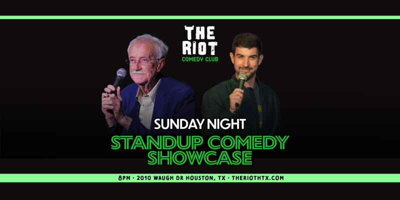 The Riot Comedy Club Presents Sunday Night Standup Comedy Showcase