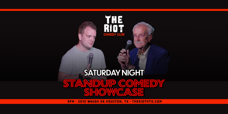 The Riot Presents Saturday Night Standup Comedy Showcase