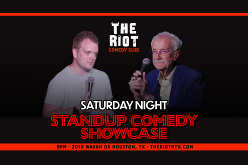 The Riot Presents Saturday Night Standup Comedy Showcase